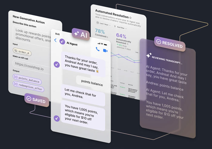 Chatbot interaktif, Asisten chatbot, Asisten AI, Interaksi chatbot